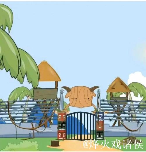 青青草原上的羊村美景图片大全